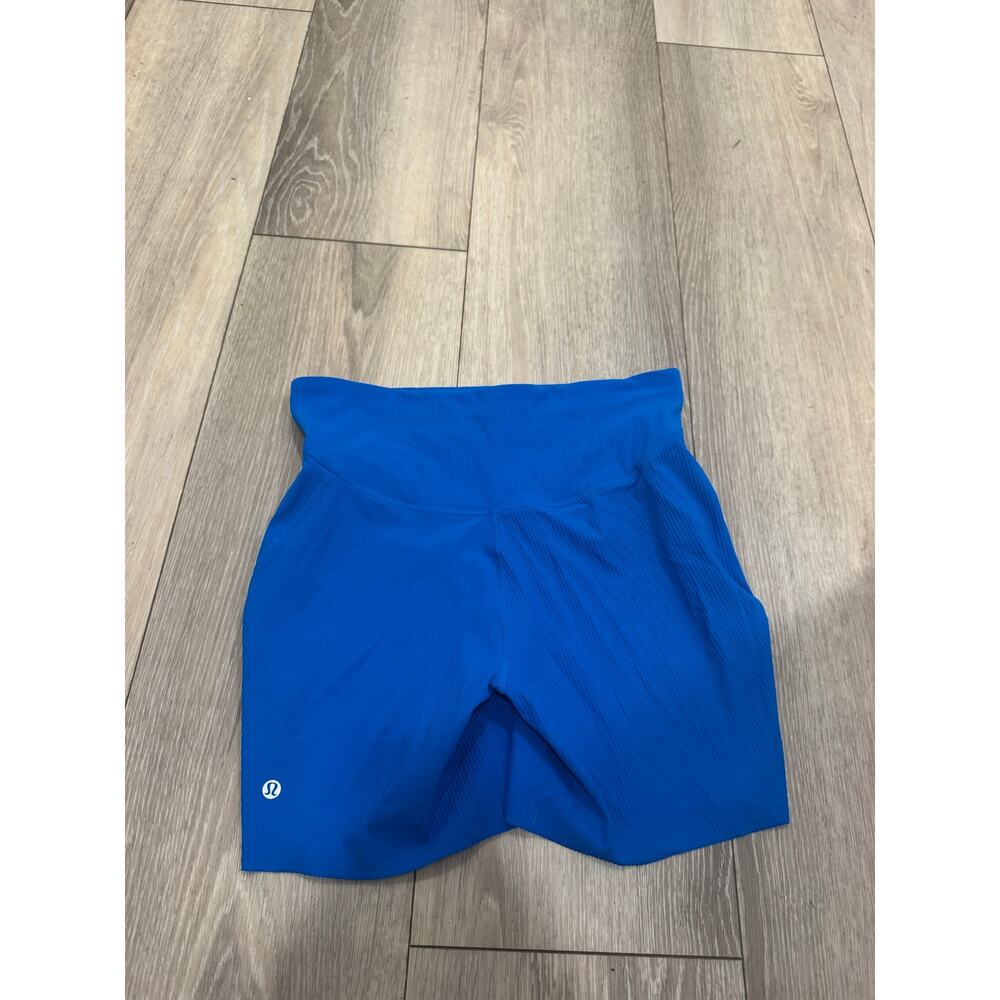 Lululemon Base Pace Ribbed High-Rise Short 6" Poolside - Picture 2 of 6